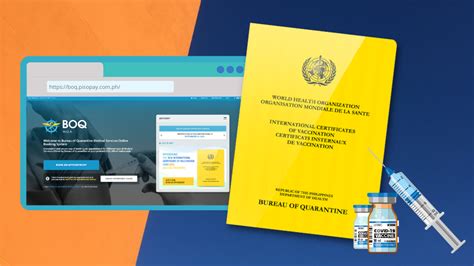 bureau of quarantine tabaco photos|INTERNATIONAL CERTIFICATE OF VACCINATION (ICV) BOQ .